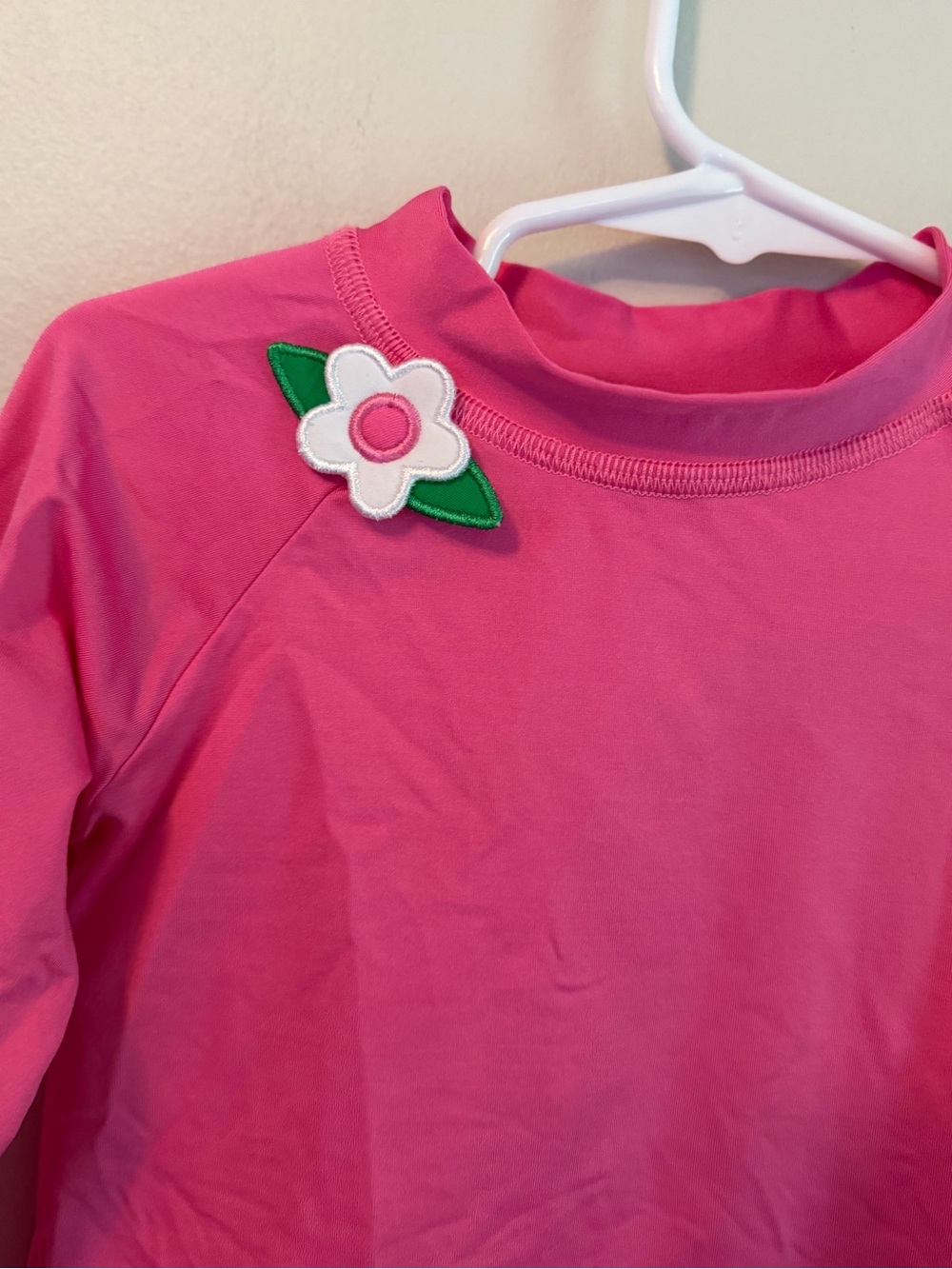 Florence Eiseman Pink Long-Sleeve Rash Guard - Picture 2 of 4